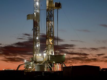 منصة للتنقيب عن النفط في حوض برميان - المصدر: غيتي إيمجز