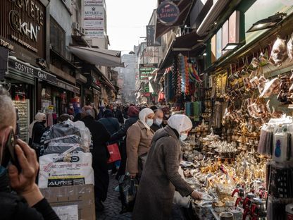 سوق في تركيا - المصدر: بلومبرغ