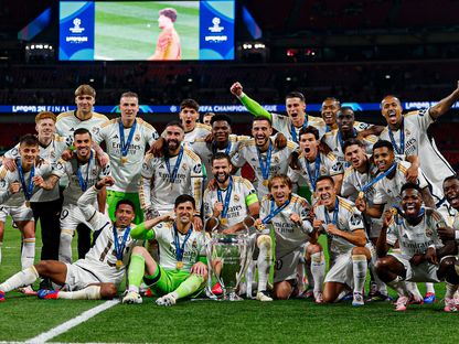 تتويج ريال مدريد بدوري أبطال أوروبا 2024 - الشرق/بلومبرغ