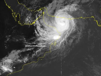 إعصار شاهين يقترب من سواحل عمان - المصدر: بلومبرغ