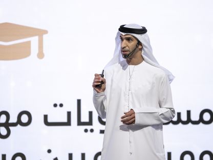 الدكتور ثاني بن أحمد الزيودي وزير دولة للتجارة الخارجية - المصدر: بلومبرغ