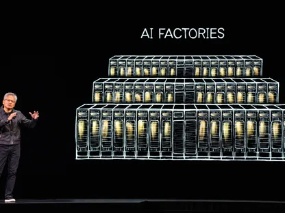الرئيس التنفيذي لشركة صناعة الرقائق الأميركية \"إنفيديا\" جنسن هوانغ - بلومبرغ