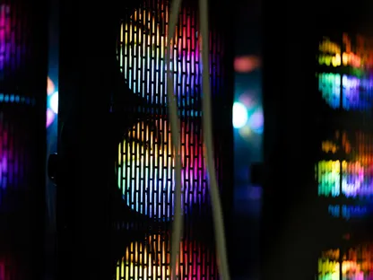 معدات حاسوبية في منشأة لتعدين العملات المشفرة في بيونغتايك، كوريا الجنوبية - بلومبرغ