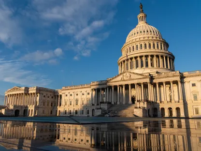 مبنى الكابيتول الأميركي في واشنطن العاصمة، الولايات المتحدة - بلومبرغ