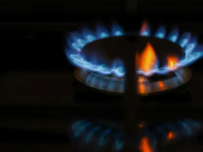 صورة لشعلة موقد. تعتزم مصر زيادة وارداتها من البوتاغاز - المصدر: بلومبرغ