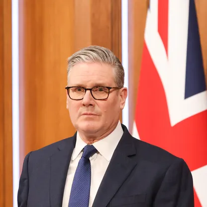 رئيس وزراء المملكة المتحدة كير ستارمر. تعثر المساعي البريطانية لنقل سيادة جزر تشاغوس إلى موريشيوس بسبب ترمب. - بلومبرغ