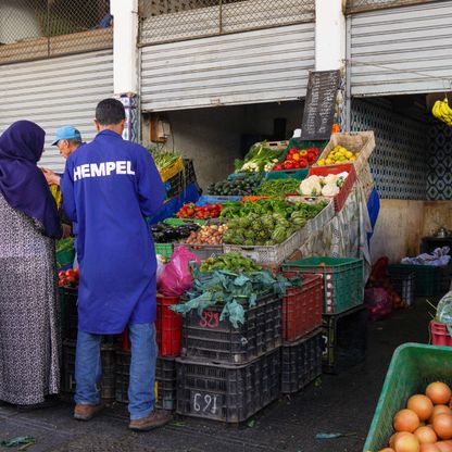 التضخم في المغرب يبلغ 6.1% العام الماضي مع ارتفاع أسعار الأغذية