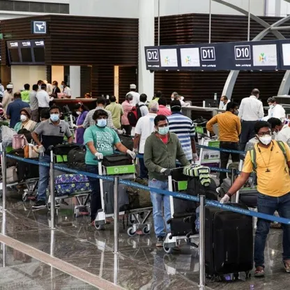 مطار مسقط في عُمان - AFP