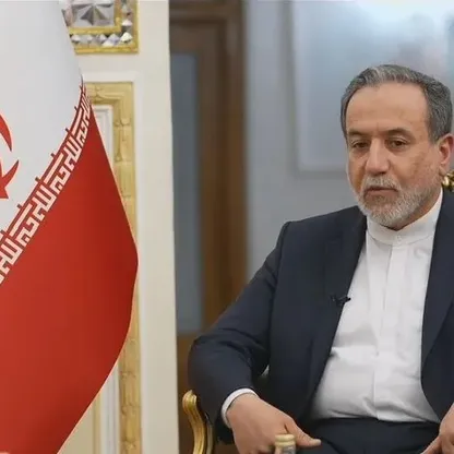 وزير الخارجية الإيراني عباس عراقجي خلال المقابلة الخاصة مع "الشرق" في طهران، 20 مايو 2025 - الشرق