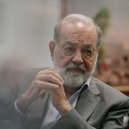 كارلوس سليم، رجل الأعمال المكسيكي. الملياردير وعائلته يجنون أرباحاً ضخمة من بيع أكثر من ثلث حصتهم في شركة "بي بي إف إنرجي" بقيمة حوالي 500 مليون دولار. - بلومبرغ