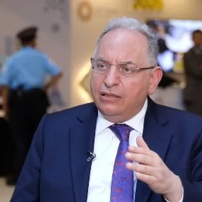 محمد يسر برنية، وزير المالية السوري. - الشرق