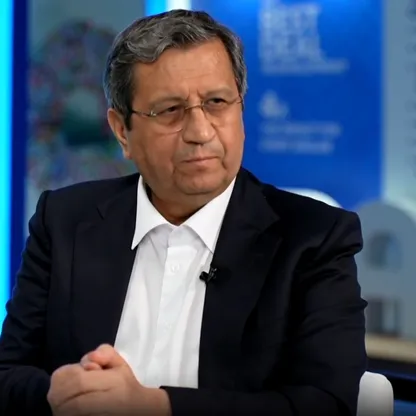 عبد الناصر همتي، محافظ البنك المركزي الإيراني - الشرق بلومبرغ