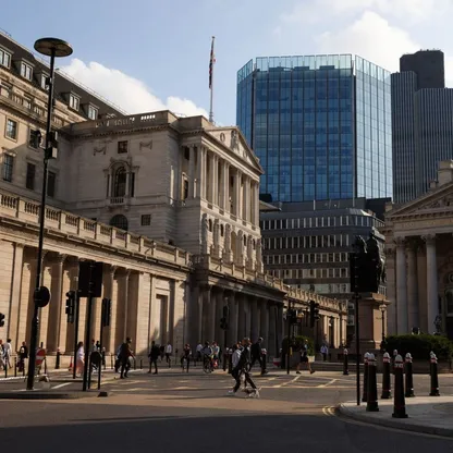 بنك إنجلترا في مدينة لندن، المملكة المتحدة. - المصدر: بلومبرغ