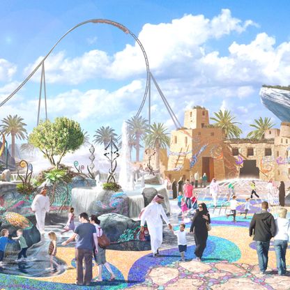 القدية تمنح عقداً إنشائياً بقيمة 3.75 مليار ريال لتشييد متنزه Six Flags