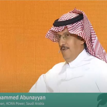 رئيس "أكوا باور" السعودية: سنقود مستقبل الهيدروجين الأخضر في العالم