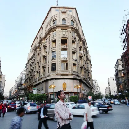 ميدان طلعت حرب بوسط القاهرة. مصر - المصدر: بلومبرغ