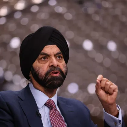 أجاي بانجا، رئيس البنك الدولي - المصدر: بلومبرغ