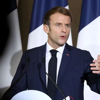 إيمانويل ماكرون، الرئيس الفرنسي - المصدر: بلومبرغ