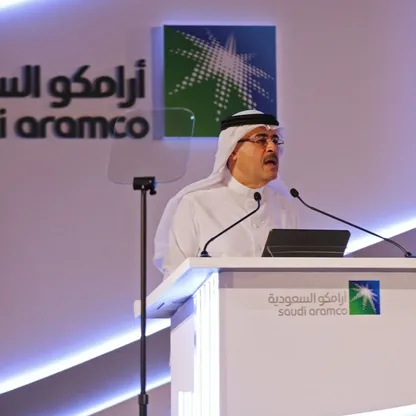 أمين الناصر، الرئيس وكبير الإداريين التنفيذيين، شركة أرامكو السعودية - المصدر: بلومبرغ