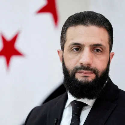 الرئيس السوري أحمد الشرع، 11 مايو 2025 - رويترز 