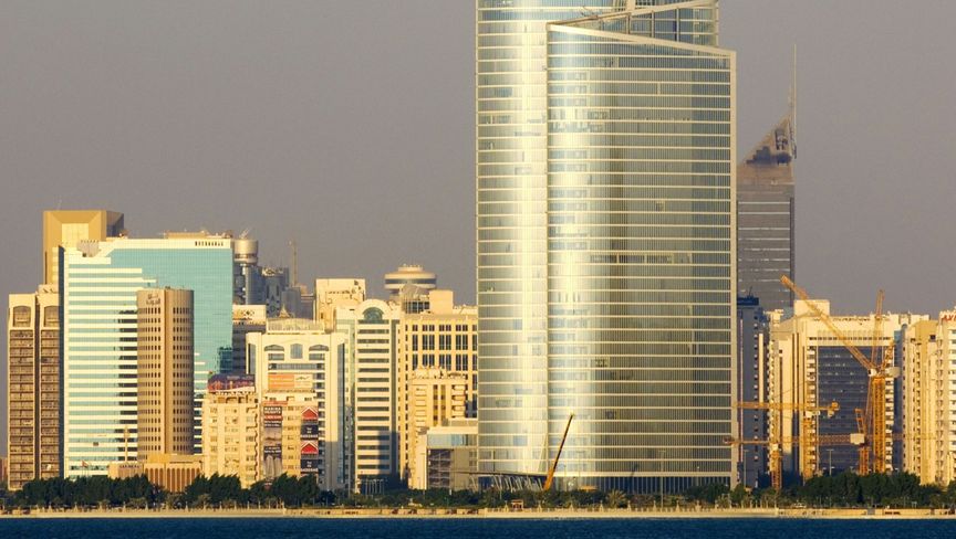 مقر جهاز  أبوظبي للاستثمار في أبوظبي، الإمارات العربية المتحدة. - المصدر: بلومبرغ