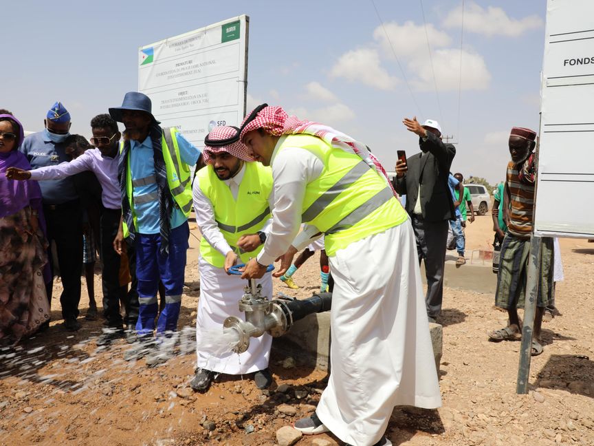 أحد مشاريع الصندوق السعودي للتنمية في أفريقيا - الموقع الإلكتروني للصندوق السعودي للتنمية