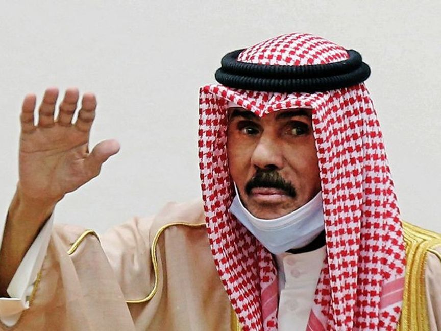 الشيخ نواف الأحمد الجابر الصباح أمير دولة الكويت - الشرق/بلومبرغ