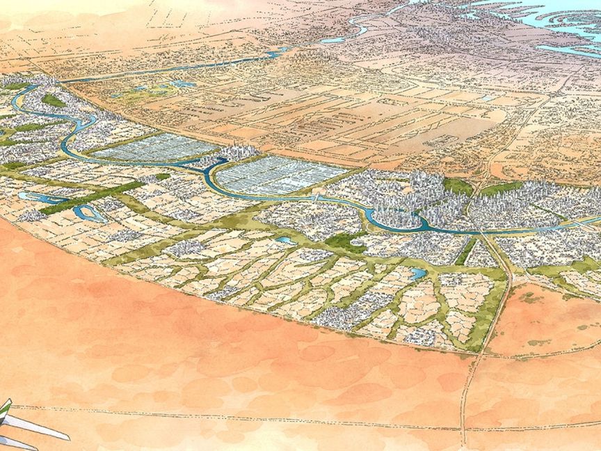 مشروع "قناة العرب" التابع لشركة "ليمتلس" - المصدر: بلومبرغ