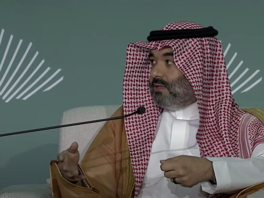 وزير الاتصالات السعودي عبد الله السواحة يتحدث في "ملتقى ميزانية 2025" بالرياض، 27 نوفمبر 2024 - الشرق