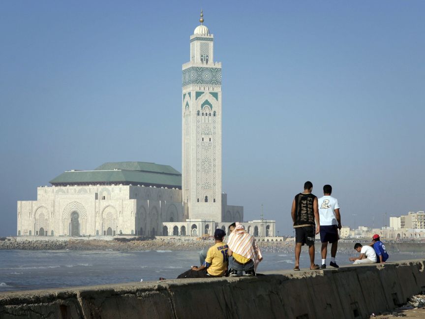 مسجد في الدار البيضاء - المصدر: بلومبرغ