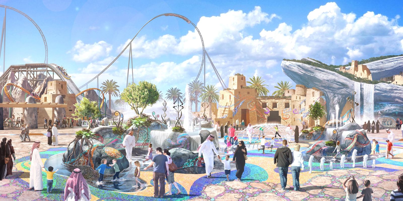 المصدر: موقع Six Flags