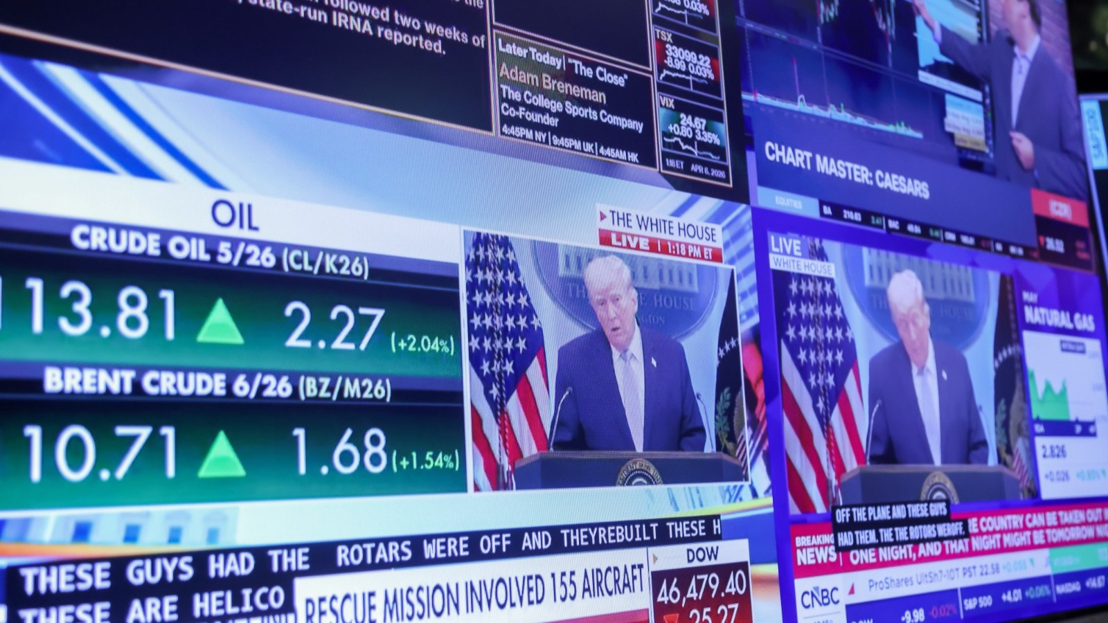 عقود الأسهم الأميركية تتراجع بعد إعلان ترمب عزمه حصار هرمز 