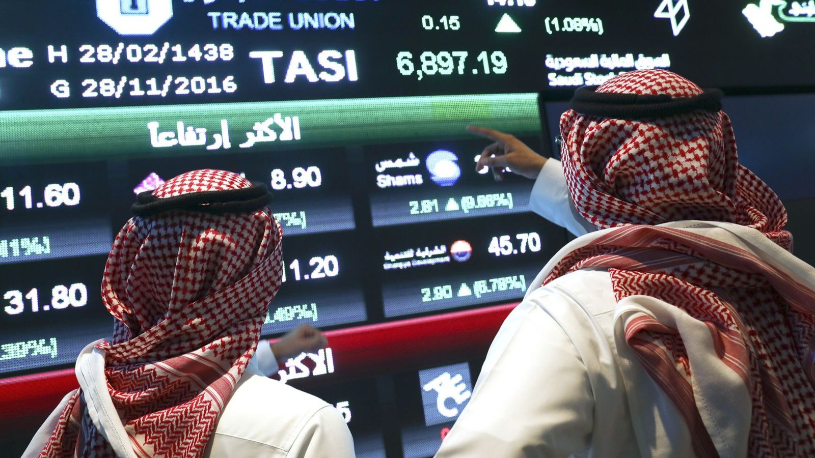 الأسهم السعودية تواصل تراجعها بضغط من تصاعد التوترات ورفع الفائدة 