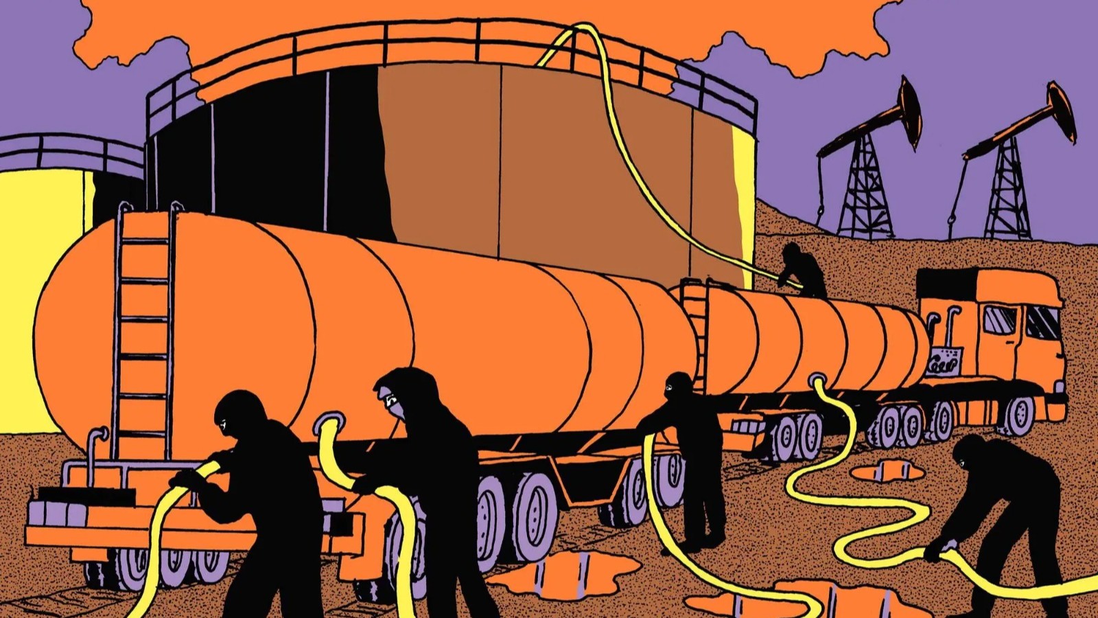 سرقة النفط تسبب فجوة بمليارات الدولارات في اقتصاد غرب تكساس 