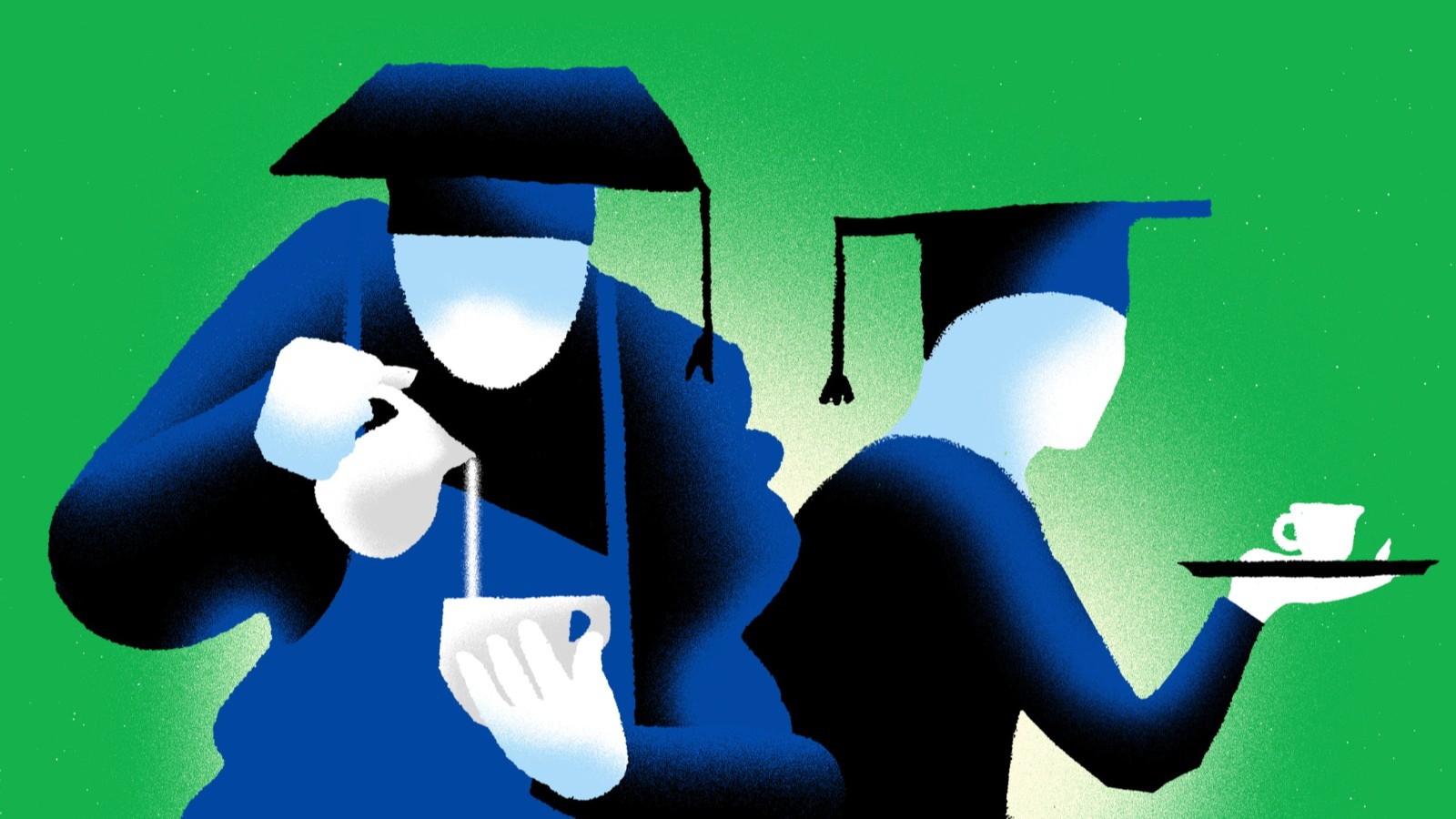 رغم الشهادات.. خريجو الجامعات عالقون في وظائف دون مؤهلاتهم 