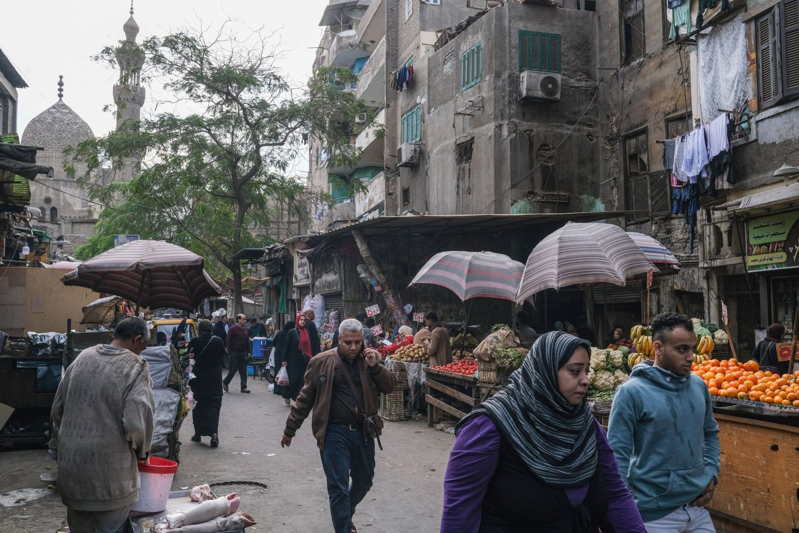 الغذاء يقفز بالتضخم في مدن مصر إلى 37.4% خلال أغسطس