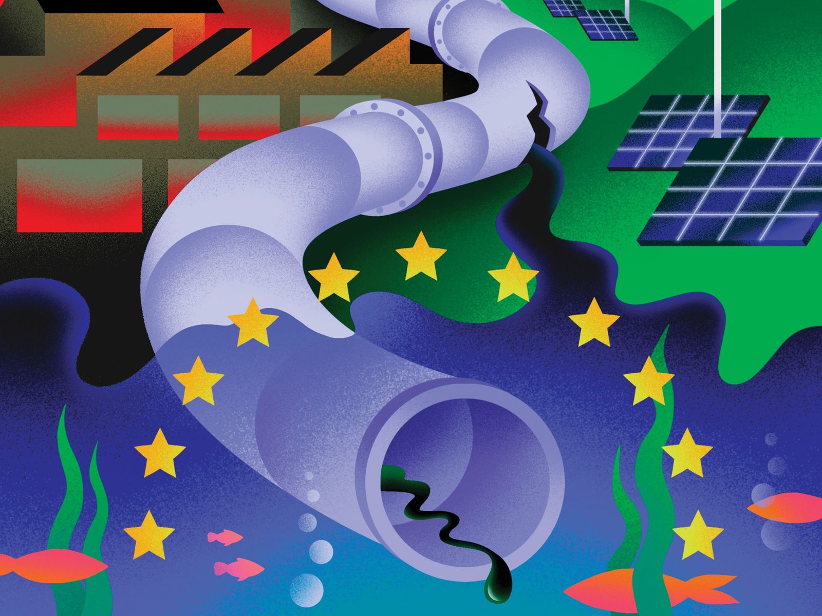 الطاقة المتجددة تزدهر في أوروبا فيما تلوح في أفقها أزمة طاقة