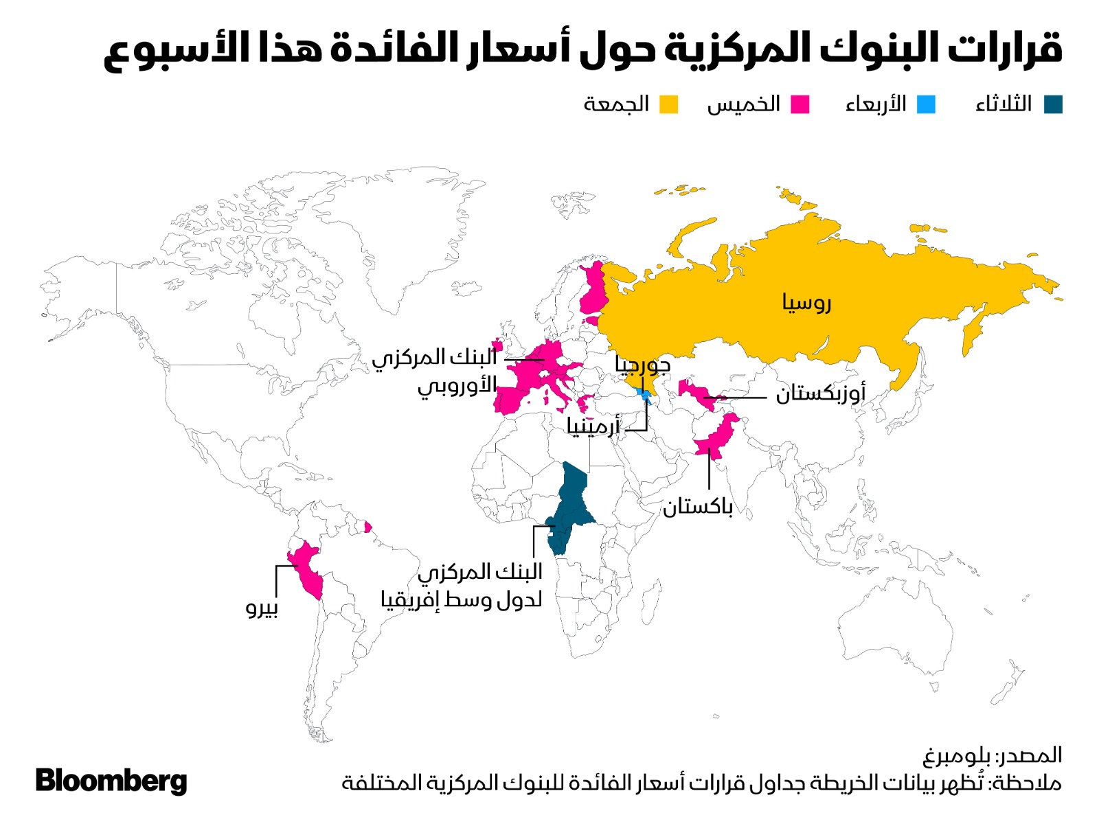 صناع السياسة النقدية يتخذون قراراتهم بشأن أسعار الفائدة هذا الأسبوع