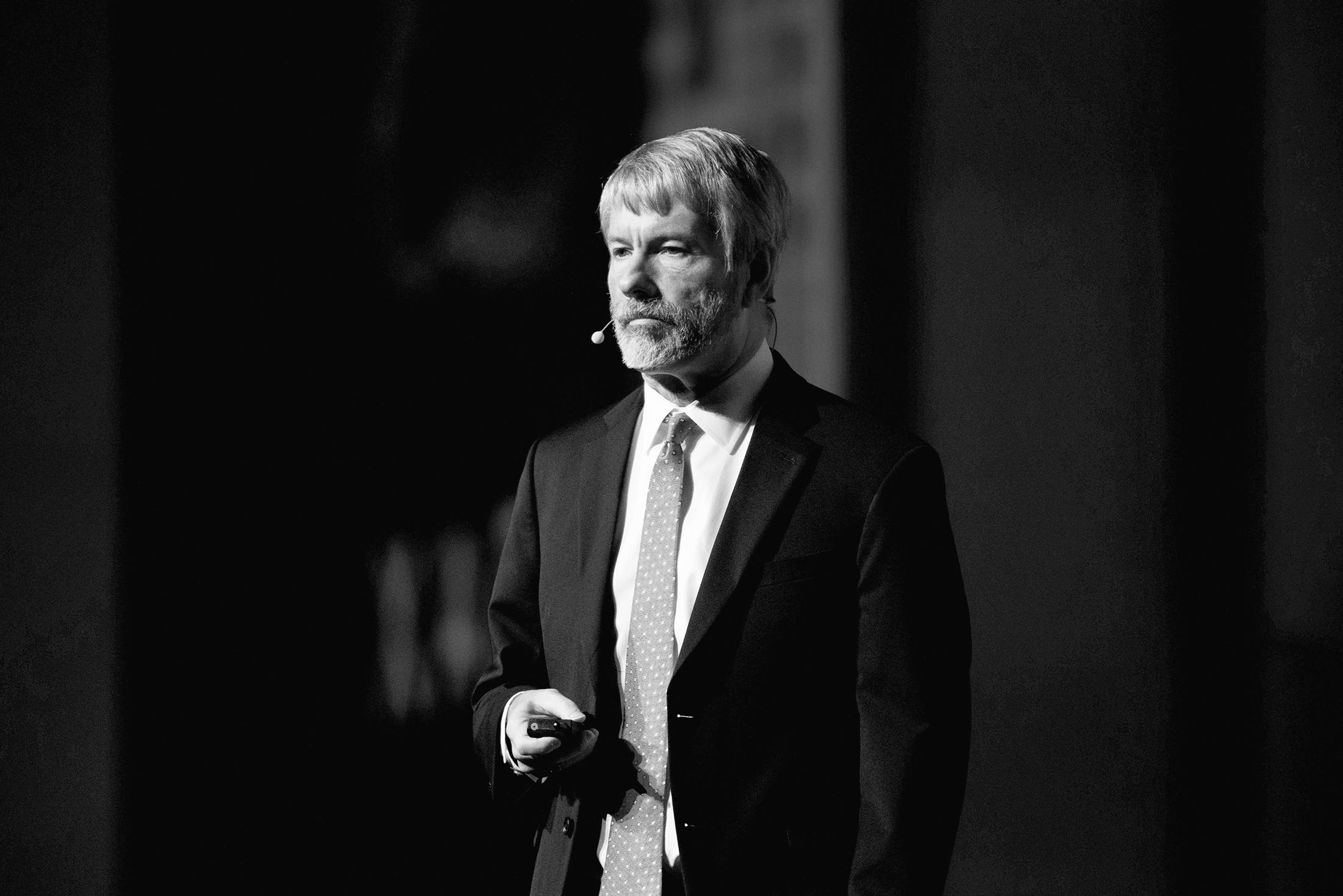 الملياردير مايكل سايلور مالك شركة 'ستراتيجي إنك' - بلومبرغ